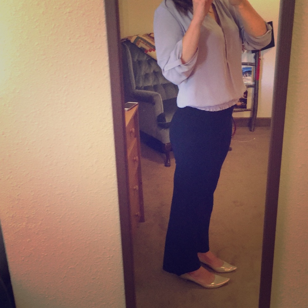 Stretchy slacks
